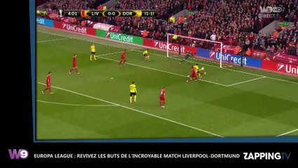 Europa League : Revivez les buts de l'incroyable match Liverpool - Dortmund