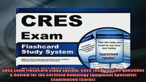 READ book  CRES Exam Flashcard Study System CRES Test Practice Questions  Review for the Certified  FREE BOOOK ONLINE