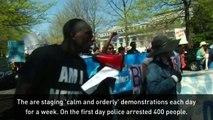 Dozens arrested at US Capitol demonstration