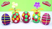 SURPRISE EGGS!!!   game play doh peppa pig 2016 colorful clay EGG videos