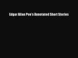 PDF Edgar Allan Poe's Annotated Short Stories Free Books