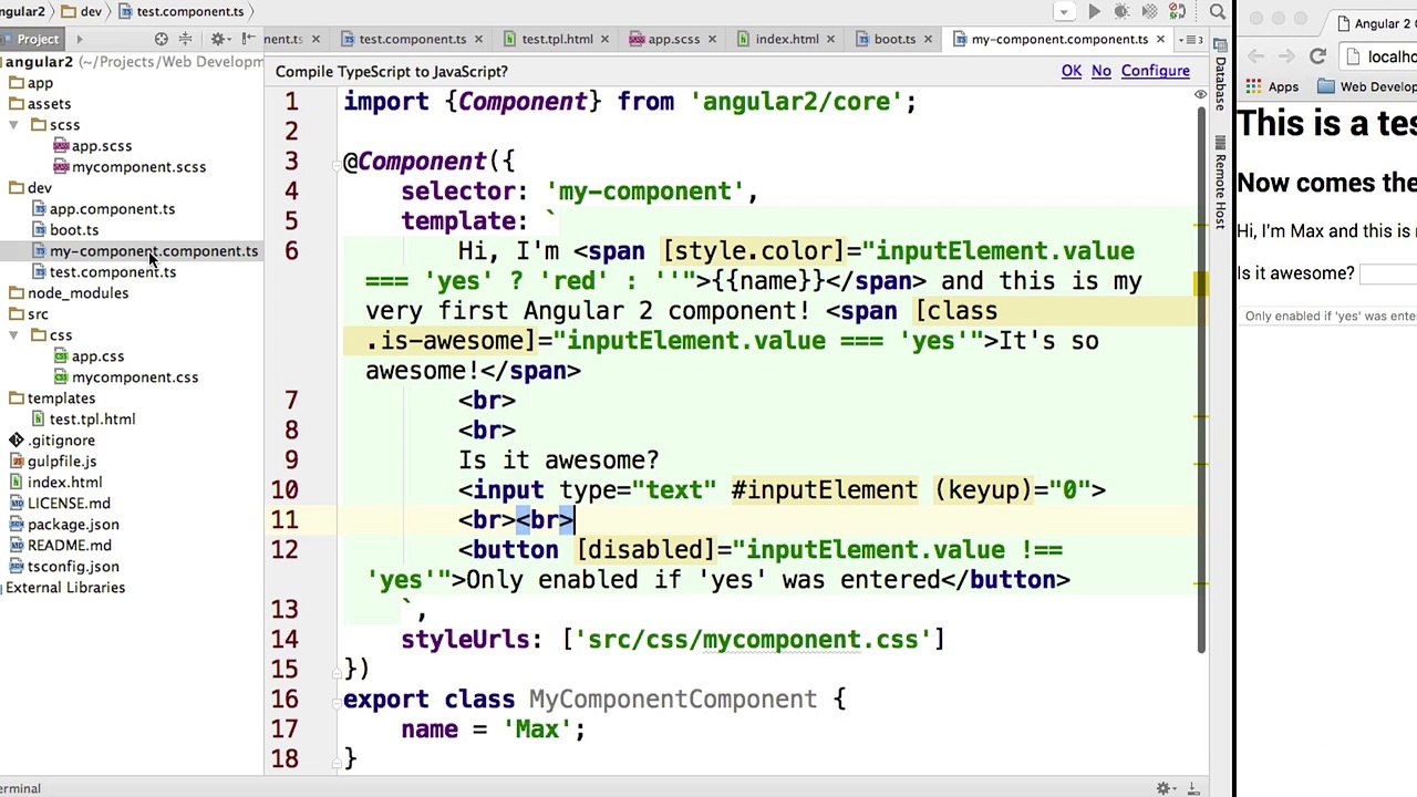 2- 007 External Templates  Component Lifecycle
