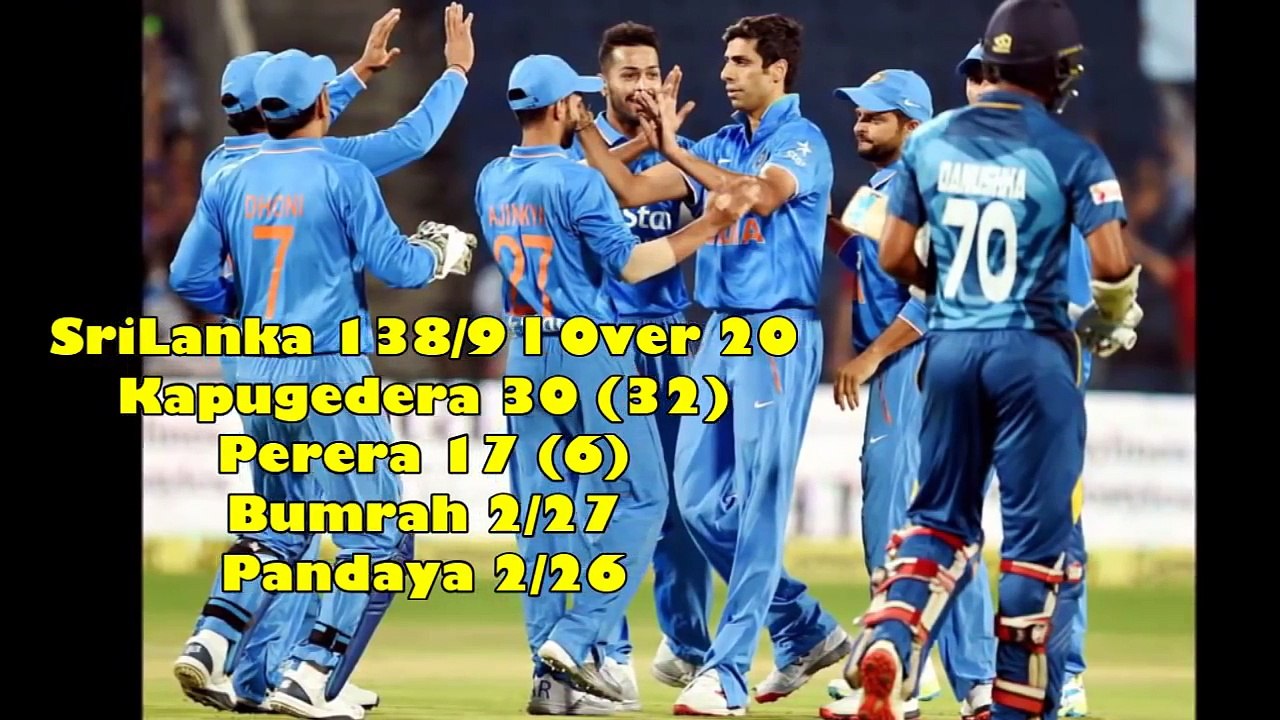 India vs Srilanka 2016 l Asia Cup T20 l India won by 5 wickets l Short Highlights l Report