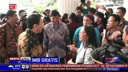 Ahok Janjikan Kemudahan IMB Bagi Rakyat Kecil