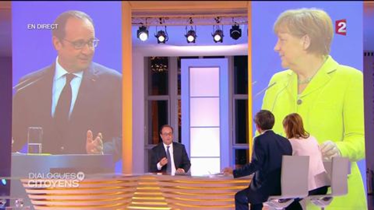 Dialogues citoyens : la réplique culte de Léa Salamé à François Hollande