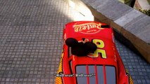 Cars Songs For Kids ♪ Roll Over (Ten in a bed) ♪ BIG RAMP and Mickey Mouse