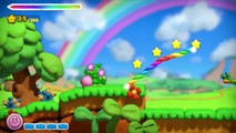 Kirby and the Rainbow Curse - Gameplay Walkthrough Part 1 - Level 1-1 100%! Intro! (Nintendo Wii U)