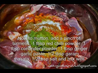 Andhra Mutton Curry - Mutton Pulusu w_ English Subtitiles