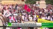 Paros y protestas multitudinarias en México por los 43 estudiantes desaparecidos