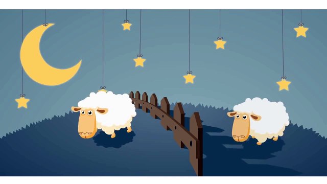 Counting Sheep to Help You Sleep Song ♫ 2 HOURS ♫ Relaxing Lullaby Music ♫