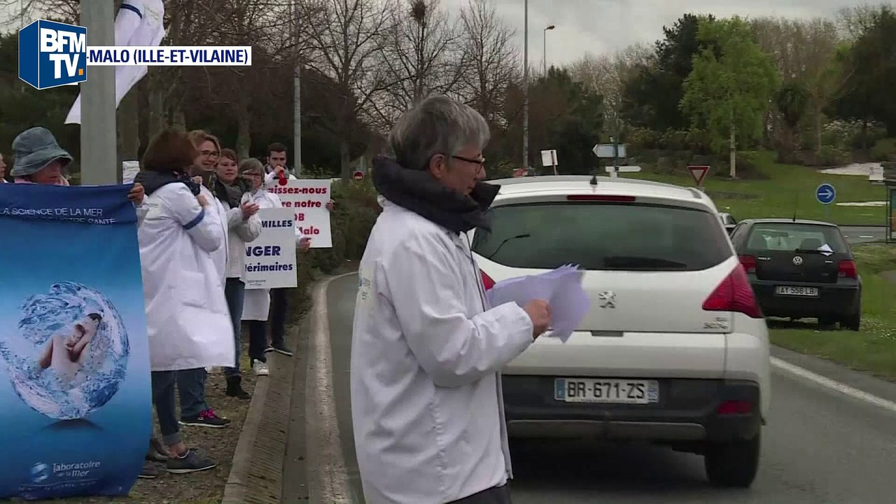 Des salariés manifestent pour garder leur patron