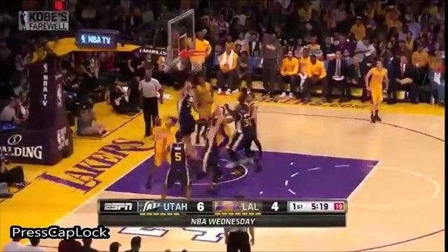 Kobe Bryant's Last Game Highlights Vs Utah Jazz _ Lakers VS Jazz _ April 13, 20_HIGH