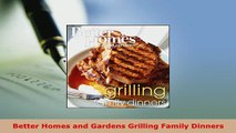 PDF  Better Homes and Gardens Grilling Family Dinners Ebook