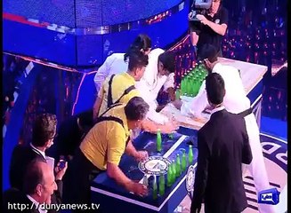 Pakistani sets record in Italy, opens 61 bottles with head