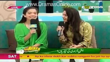 Arisha Razi Dil Dil Pakistan in Morning Show