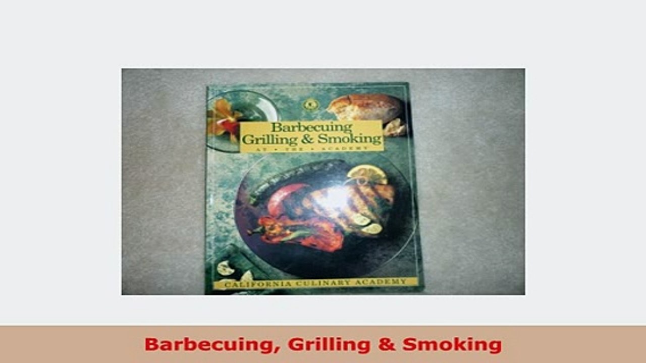 PDF  Barbecuing Grilling  Smoking Free Books