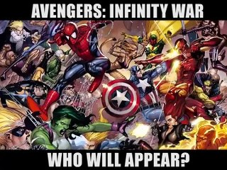 Which characters are you most excited to see in Avengers Infinity War?