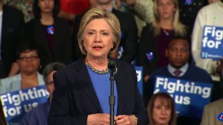 Protesters Interrupt Hillary Clinton at a New York event Chanting 2016