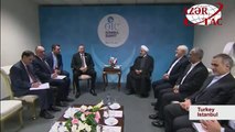 President Ilham Aliyev met with President of Iran Hassan Rouhani