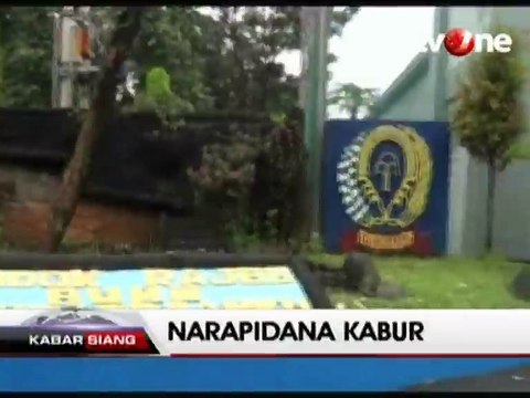 Dua Narapidana Kabur dari Lapas Cibinong