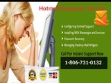 To unblock  Hotmail account call Hotmail Customer  Service Number 1-806-731-0132  number