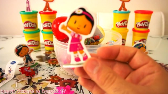 Dev Yumurta Yeni Pepee Dev Sürpriz Yumurta izle Play Doh PEPEE Oyun Hamuru Oyuncak Yumurtalar #11