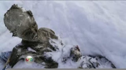 Encuentran "abrazadas" las momias del Pico de Orizaba