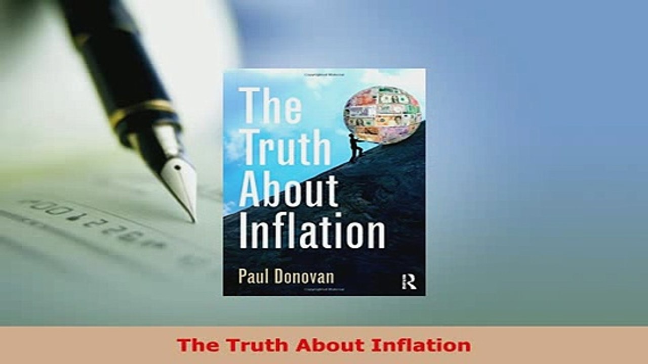 Download  The Truth About Inflation PDF Online