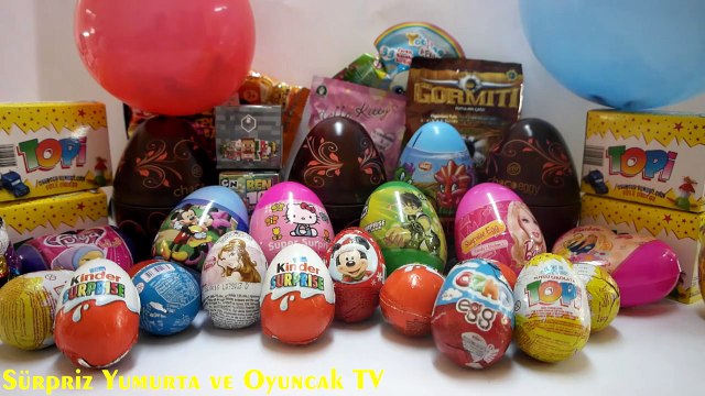 32 Sürpriz Yumurta Açma Sürpriz Yumurta izle - Yeni Oyuncak ve Yumurtalar Kinder Surprise Eggs #12