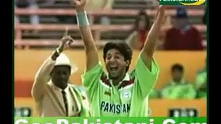 Wasim Akram - The Greatest bowler of all time. Pakistan