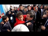 Bakan Davutoğlu, Zebari ile Harran'daki mülteci kampını gezdi