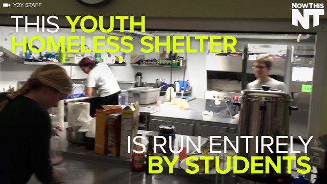 The First Youth Homeless Shelter, Run By College Students