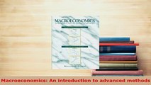 PDF  Macroeconomics An introduction to advanced methods Download Online