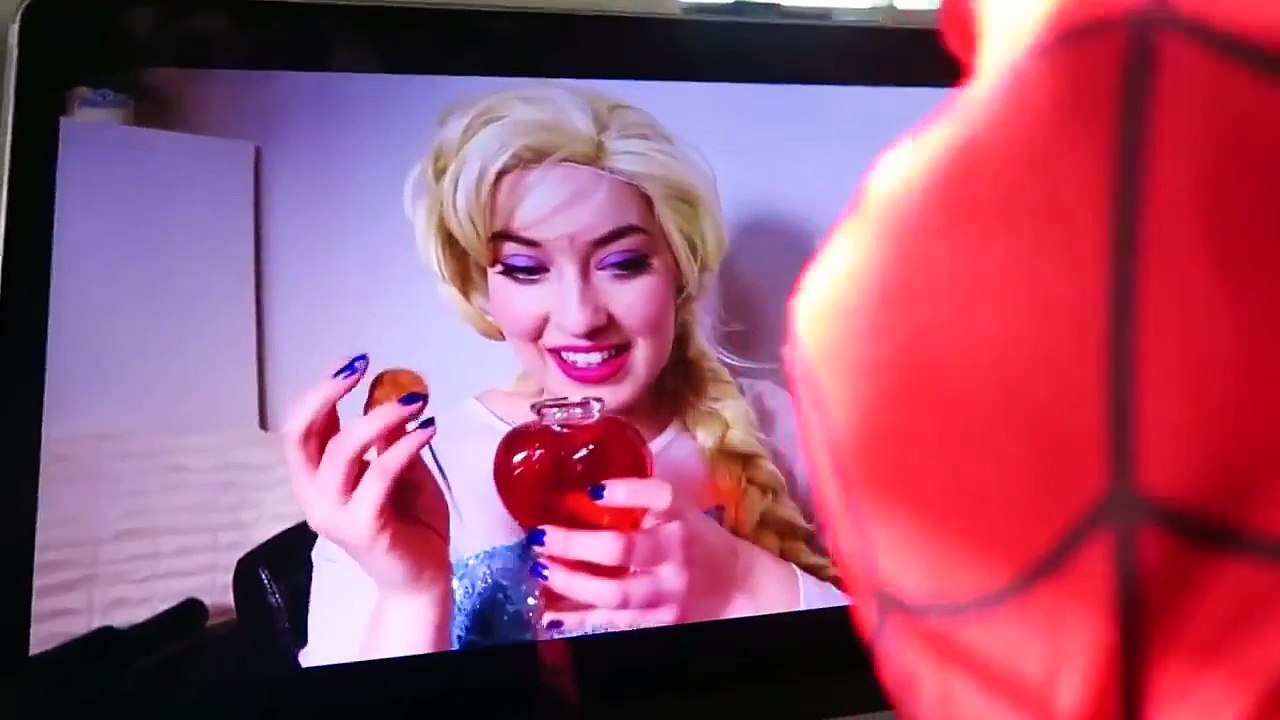 Spiderman VS Frozen Elsa, Venom & Black spiderman Pranks / Fun Superhero in Real life