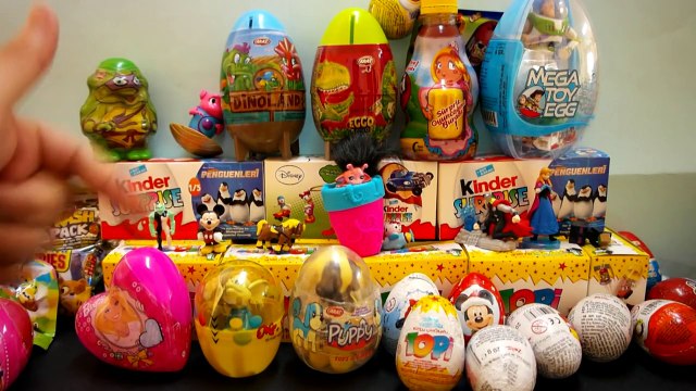 35 Sürpriz Yumurta Açma Sürpriz Yumurtalar izle Yeni Oyuncaklar ve Kinder Surprise Eggs