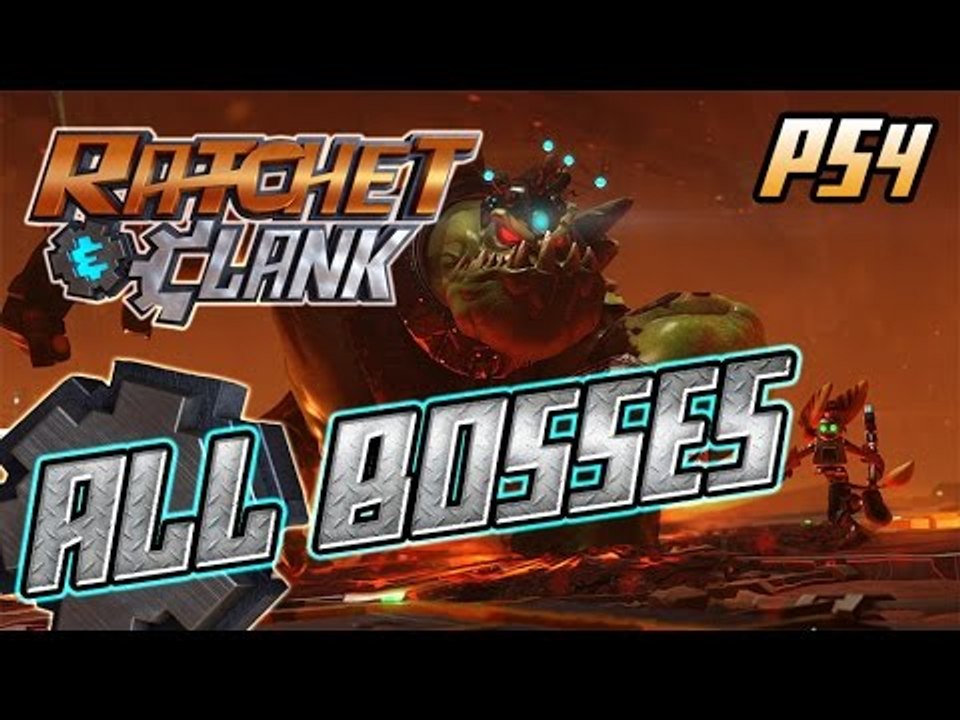 Ratchet And Clank All Bosses | Boss Fights (PS4) HD Reboot / Remake