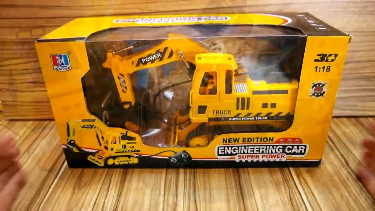 Kumandalı Oyuncak Kepçe Paletli Excavator izle  Remote Constraction Toys - İş Makinesi Oyuncaklar