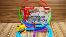 Yeni 3D Oyuncak Tren Seti izle  New 3D Train Toy Playset  Fake Thomas & Friends Railways Video