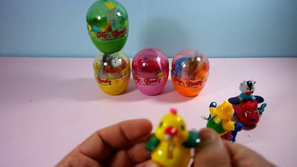 Kurmalı Oyuncak Sürpriz Yumurta Açma  Wind Up Toys Surprise Eggs