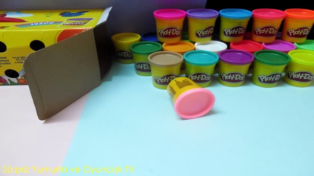 Play Doh 24lü Oyun Hamuru Paket Açma Animasyon Play Doh Stop Motion