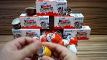 15 Kinder Surprise Sürpriz Yumurta Açma - 15 Kinder Şirinler Yumurtası Açımı