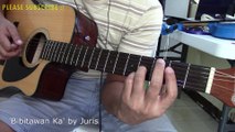 How To Play 'Bibitawan Ka' by Juris (Lyrics & Chords Guitar)