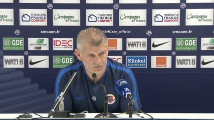 La conférence de presse avant Paris SG - SMCaen