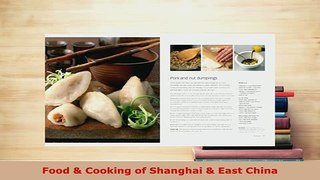 Download  Food  Cooking of Shanghai  East China Free Books
