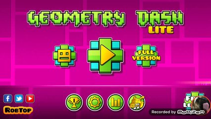 Geometry dash Lite #1 Pierwsze wrażenie ;)