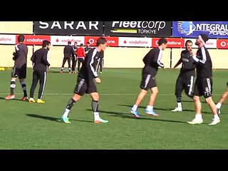 Beşiktaş'ta Trabzonspor mesaisi sürüyor