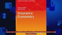 READ book  Insurance Economics Springer Texts in Business and Economics  FREE BOOOK ONLINE