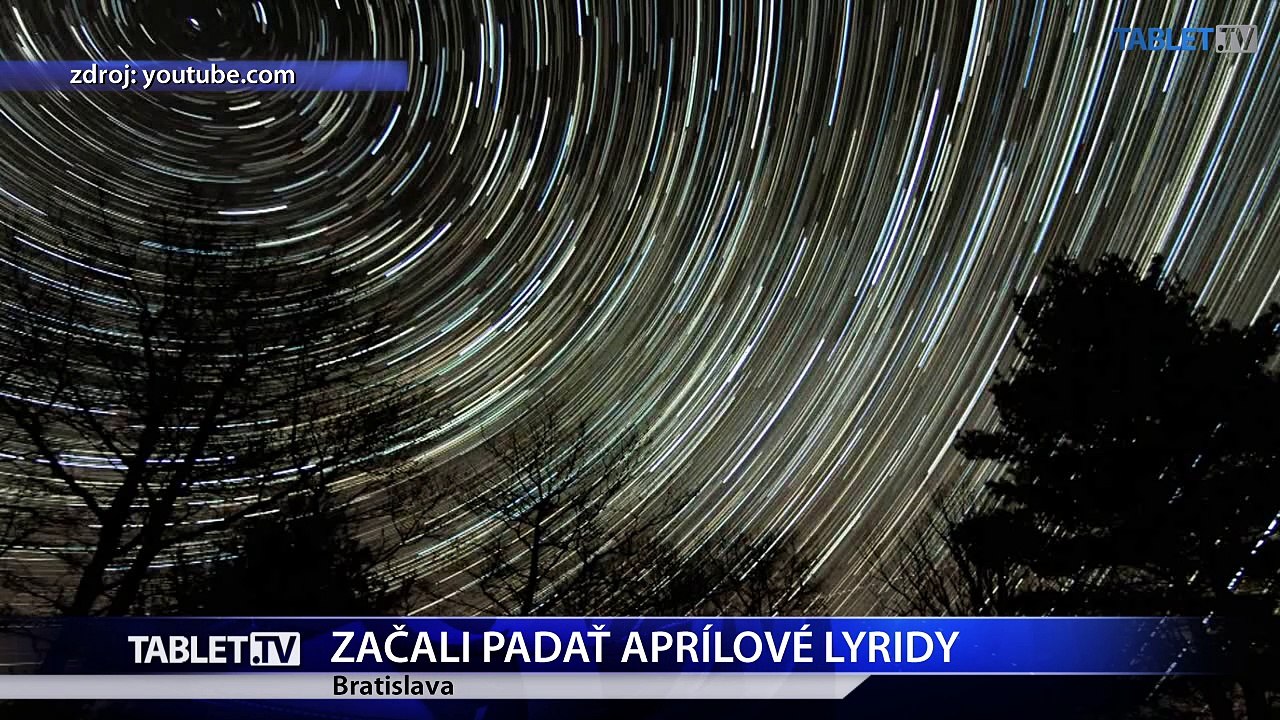 Aprílovej oblohe kraľujú Lyridy