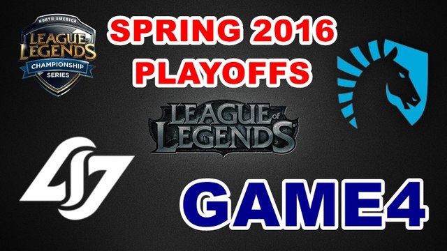 (LOL)CLG vs TL Highlight(NA LCS 2016 Spring Playoffs) Game4
