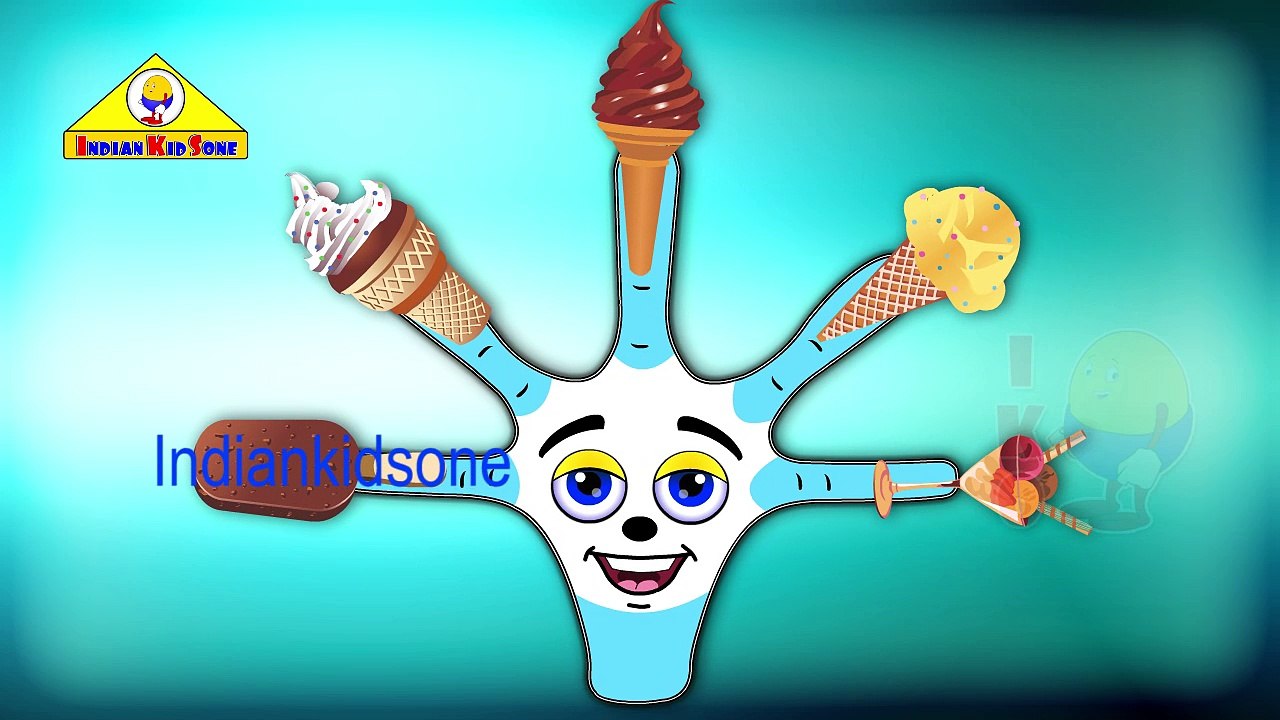 Ice Cream Cone Finger Family - Nursery Rhymes for kids